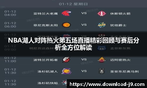 NBA湖人对阵热火第五场直播精彩回顾与赛后分析全方位解读